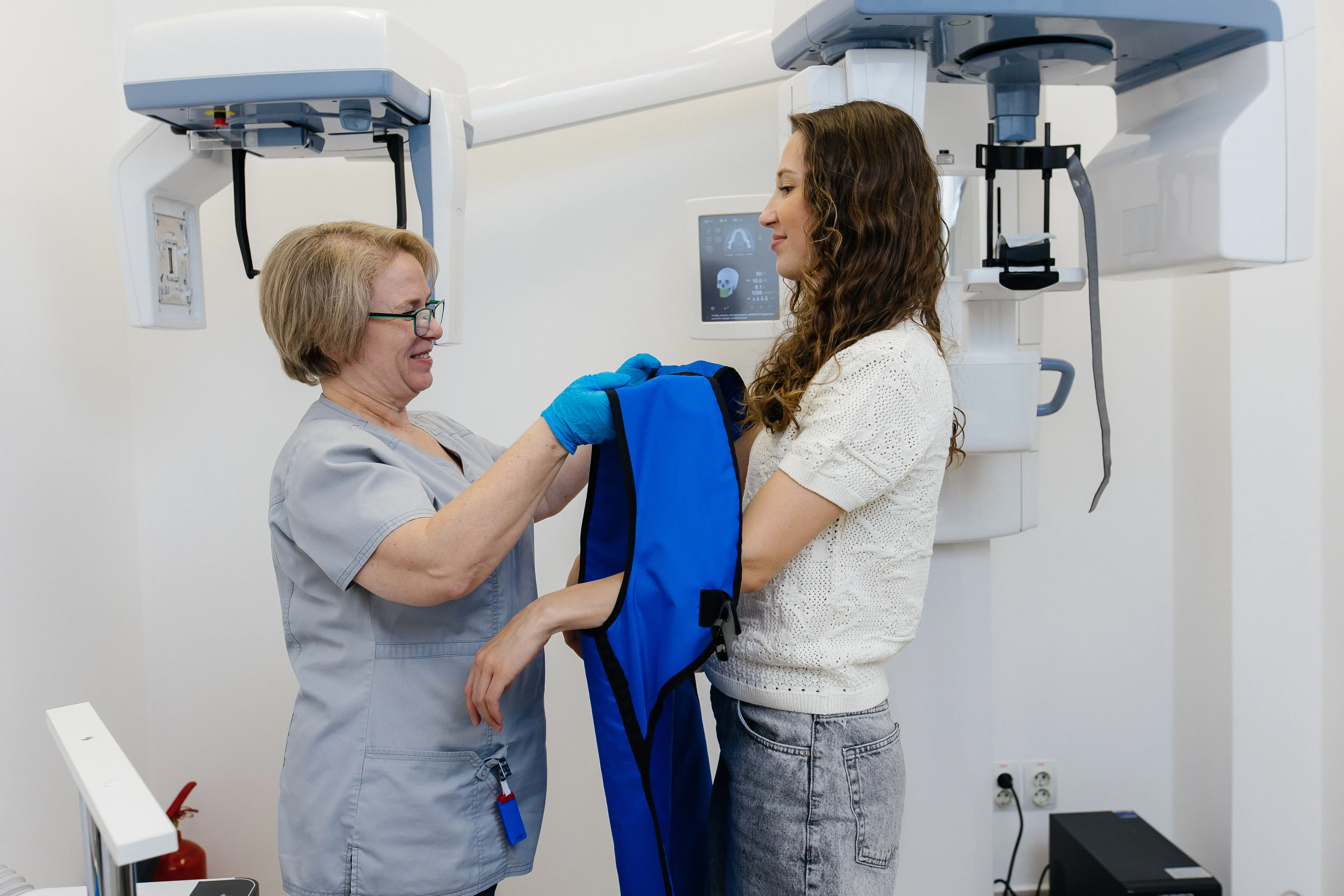 На фото подготовка к процедуре